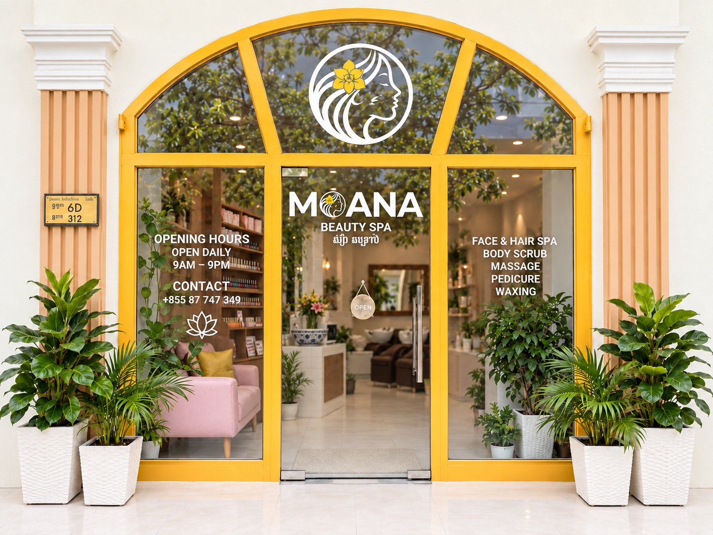 The golden arch on Street 312. Step inside, slow down.